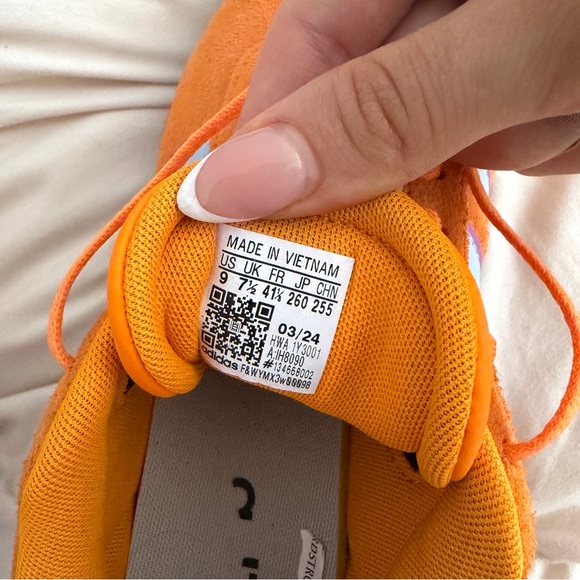 Adidas Bright Orange Sneakers - Picture 3 of 3